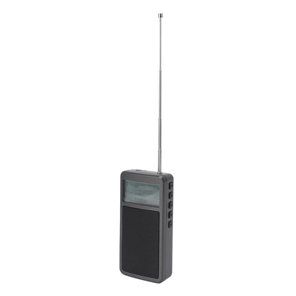 Портативное Bluetooth-радио, многофункциональное портативное FM-радио, карманное радио для прогулок в помещении и на открытом воздухе