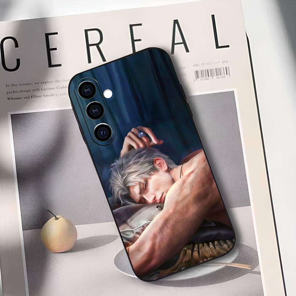 Чехол для телефона S-Sylus L-Love и D-Deep Space для Samsung Galaxy A73,A72,A71,A70,A53,A52,A51, Мягкий силиконовый черный чехол