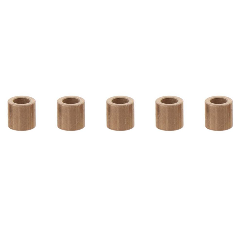 10pcs Sintered Bronze Bearing Sleeve Gold Plain Bearings Durable Bronze Bushings Machine Tools