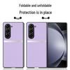 Чехол из жидкой кожи Samsung ZFold5: Защитный чехол от падений и обрастания, цельная транспортировка