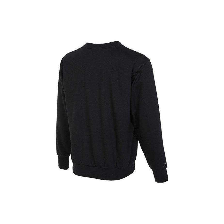 Nike НБА Лос-Анджелес Лейкерс с буквенным принтом и круглым вырезом, быстросохнущая повседневная толстовка, мужские топы, черные DX9749-010