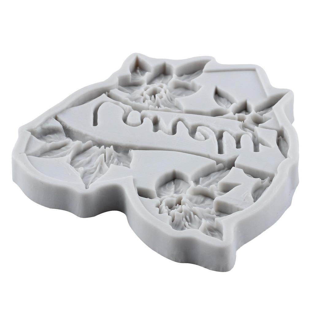 Силиконовая форма Сердце Цветок Роза Цветок Сердце Формы для мастики Инструменты для украшения торта Топпер для кекса Конфета Смола Глина Шоколад Форма для гампасты