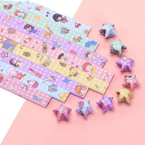 560 шт. бумага для оригами со звездами для снятия стресса, ручные работы, бумажные полоски со звездами, художественная бумага для оригами, домашняя школа