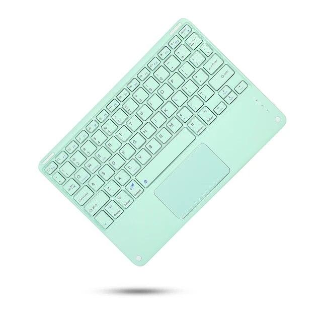 Для клавиатуры iPad с тачпадом Teclado, беспроводная Bluetooth-совместимая клавиатура для планшета для Xiaomi Pad 5 для iPad Air 4 2 Pro
