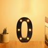 Black Marquee Number Lamp, Light Up Sign ,Lighted for Party Decor