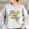 Dead Inside Hoodies Women Vintage Fleece Pullover Clothes Female Anime Sweater Unisex