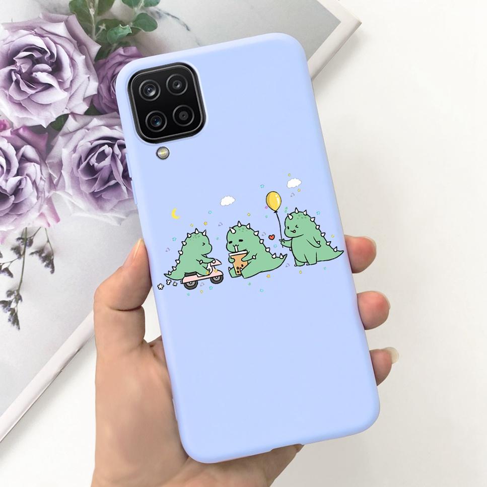 NEW Design For Samsung Galaxy A12 Case Silicone TPU Back Cover For Samsung A12 M12 F12 Galaxy M12 India  Funda Couqe Bumper