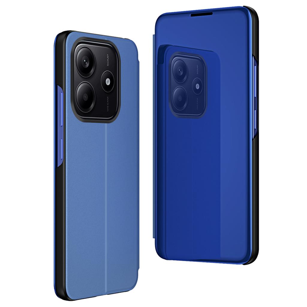 For Xiaomi Redmi Note 14 4G (164.84mm) Case View Window Stand Leather Flip Phone Cover