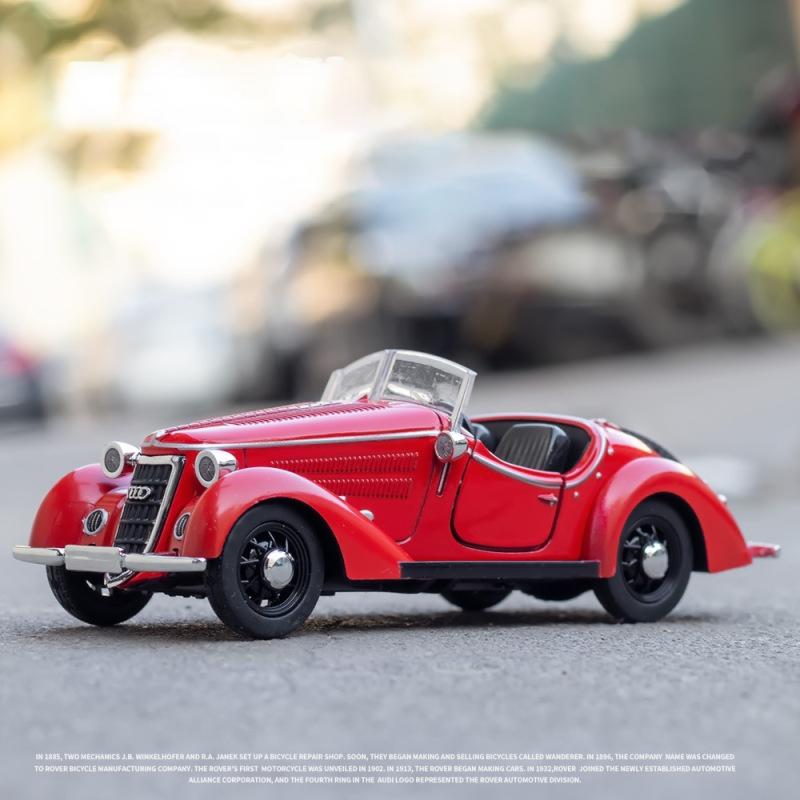 1:32 весы W25K 1936, модель автомобиля, литая под давлением, игрушечная машина, звуки и свет, хобби для коллекции, детские подарки на день рождения, масштабная модель автомобиля