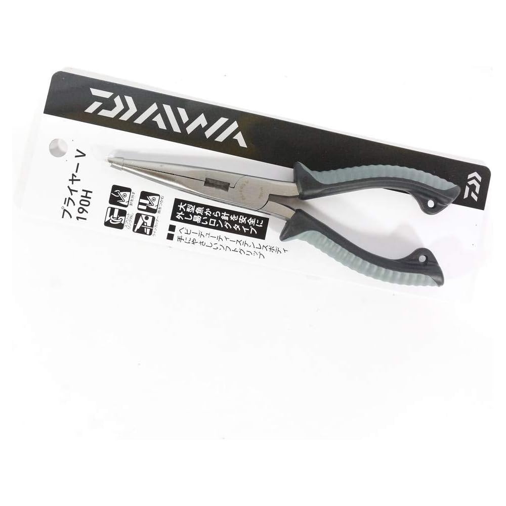 Daiwa Pliers V 190H Fishing Tool Durable Stainless Steel Design Lightweight