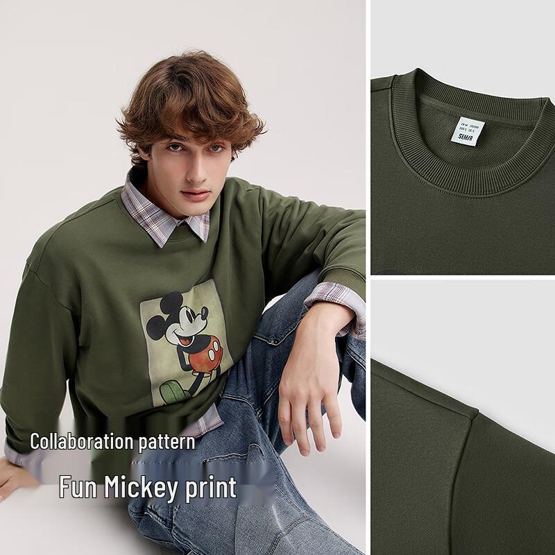 Свитшот для пары Semir Disney Mickey Family 2025 Весна