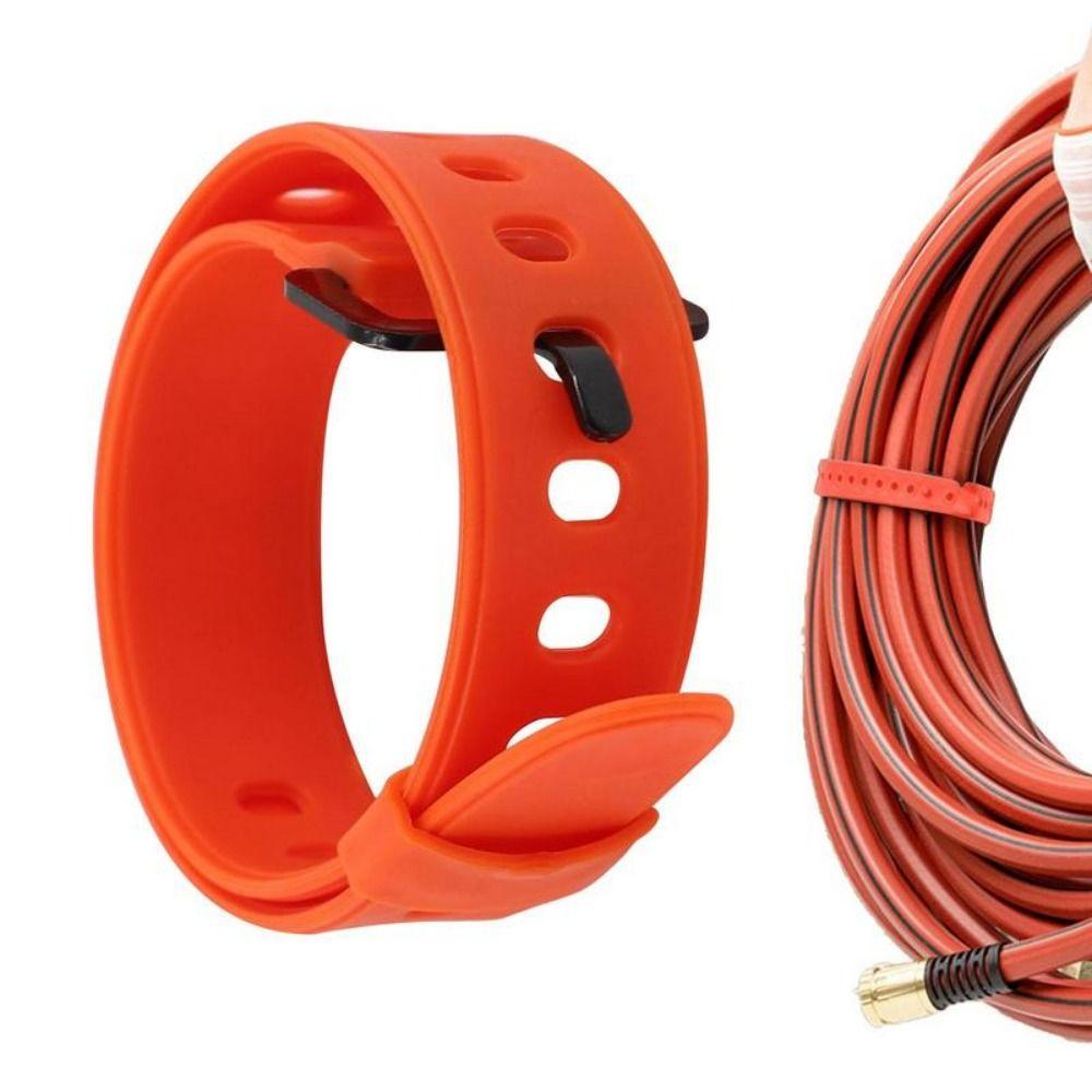 2Pcs Multi-purpose Ties Cable Straps Unbind Quickly Fastener Tape Rubber Tension Strap Cargo