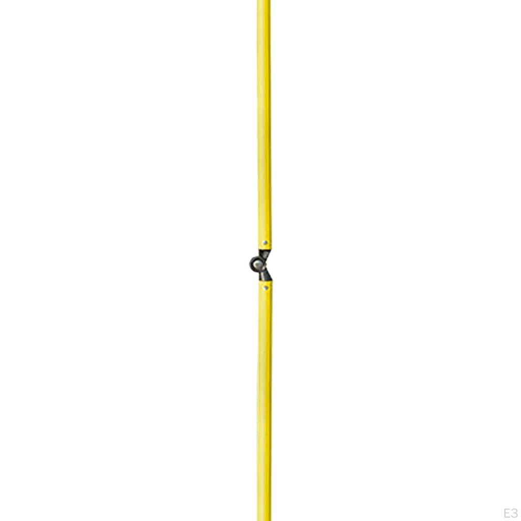 Football Training Marker, Portable Sports Pole, Foldable Soccer Rugby Hockey