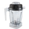 Сменный контейнер для блендера 48 унций из АБС-резины, прозрачный герметичный кувшин для блендера с нержавеющей сталью