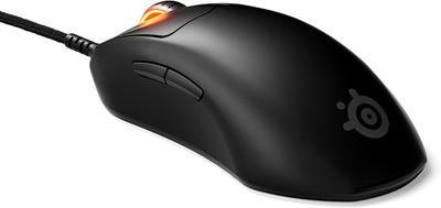 Игровая оптическая мышь SteelSeries Prime Mini проводная, Prestige OM, TrueMove AIR, черная, легкая, настраиваемая, переключатели, сенсор, [Б/У]