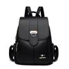 Backpack for Women New Large European and American Capacity Women's Backpack Atmospheric Trendy Student Schoolbag Simple Travel Bag