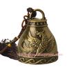 Feng Shui Buddhism Copper Bell Religious Wind Bell Chime Buddha Home Hanging Decoration Blessing for Luck Dragon Decor Crafts