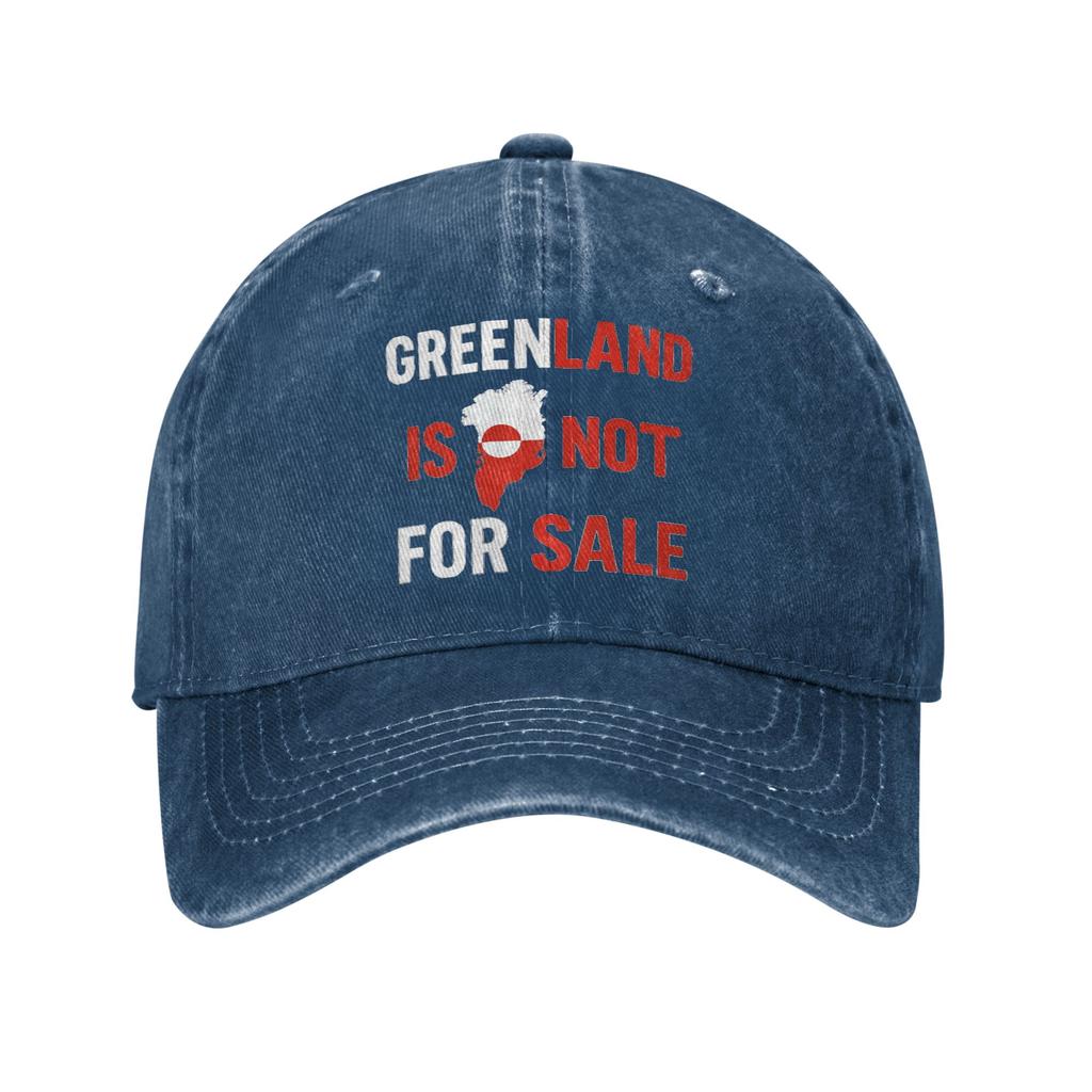 Greenland Is Not For Sale Trucker Hats Outfit For Unisex Baseball Caps Vintage Wear Sun Caps Adjustable