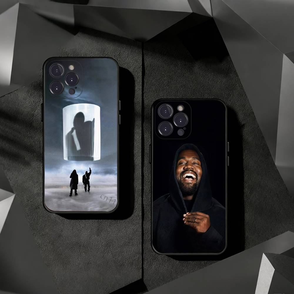 Чехлы для телефона Kanye West 'Задира' для iPhone 17 16 15 14 13 12 11 Pro Max Plus Роскошная защита камеры Пластик