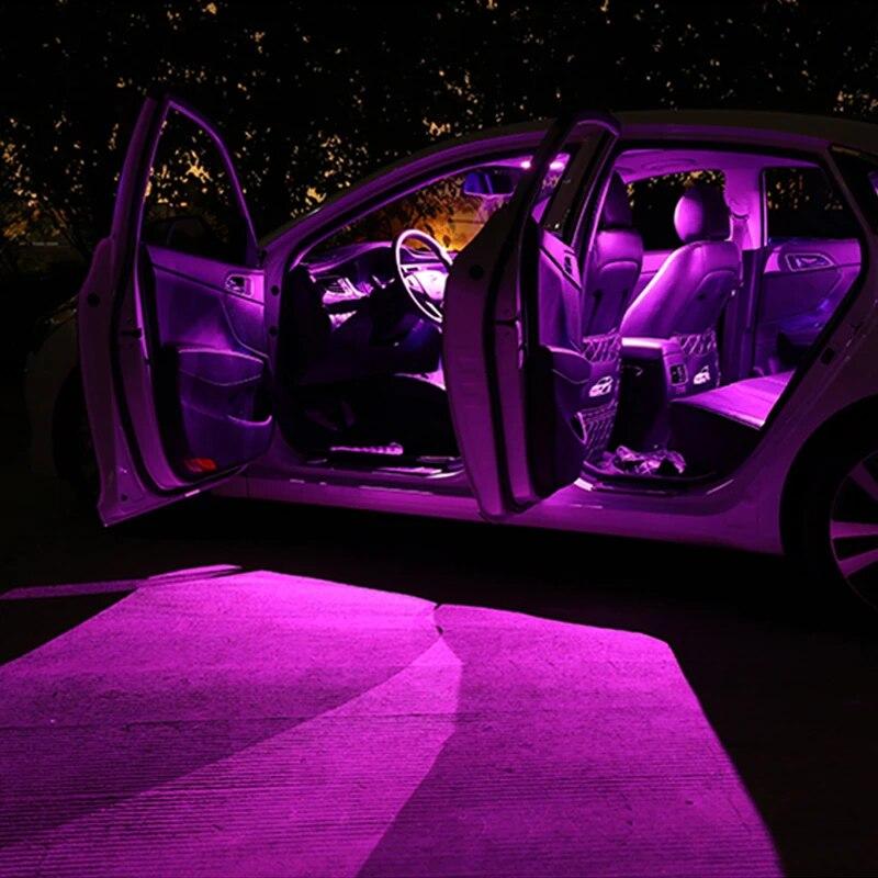 Для Hyundai Solaris Accent Verna RB HC 2012 2013 2014 2015 2016 2017 4 шт. автомобильные светодиодные лампы 12 В лампа для чтения аксессуары для освещения багажника