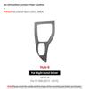 For BMW X1 E84 2010-2014 Made of Alcantara Car Interior Center Console Gear Shifter Panel Trim Performance Sticker Accessories