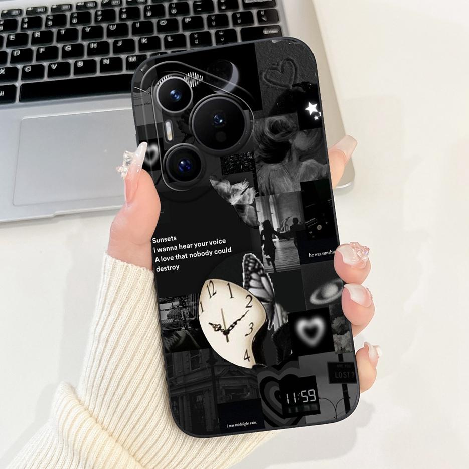 Чехол для Huawei Pura 70 Pro Plus HBN-AL10 Милый Чехол с Рисунком Конфет Мягкий Силиконовый Чехол для Huawei Pura 70 Ultra Pura70 Pro+ Корпус