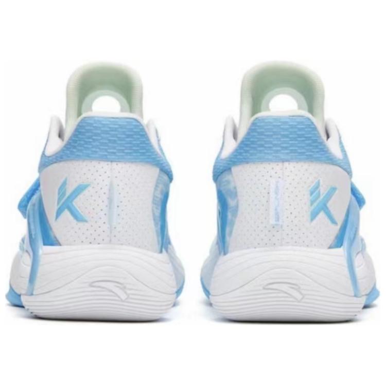 Anta Water Flower 5 Nitrogen Technology износостойкие водонепроницаемые низкие баскетбольные кроссовки женские кроссовки синие белые 122321108-1