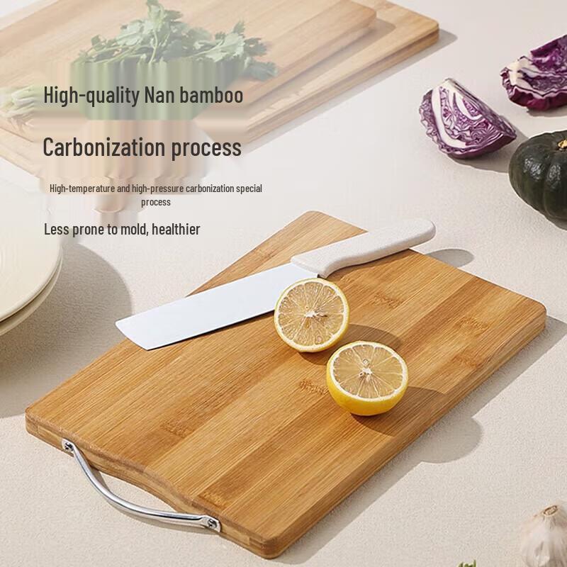 Разделочная доска ROYUGO из карбонизированного бамбука