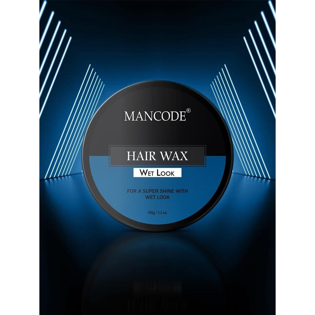 Mancode Hair Wax Wet Look Super Shine Long Lasting For Men 100 gm Z964 KS139