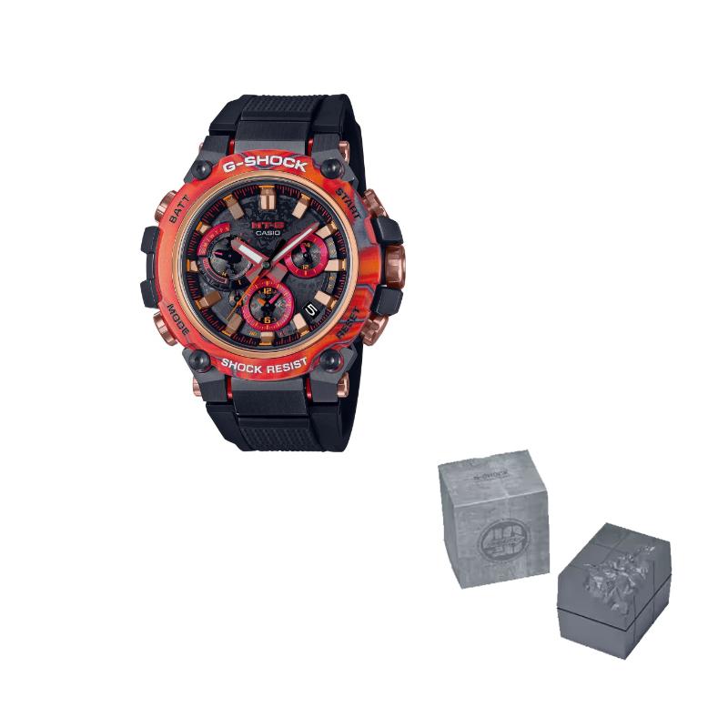 Casio Серия MT-G 40-летие Серия Dahongyan Водонепроницаемость 200 метров Солнечный кварцевый механизм Ремешок из смолы Японские и корейские часы Мужские G-SHOCK40