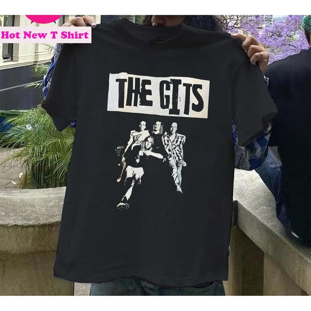 T Shirt Concerto The Gits Nera Tutte Le Taglie S 4xl Gifl Per Fan Vintage Streetwear Stylish Designer Clothes