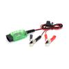 Automotive Battery Tester Dual Digital Voltage Current OBD Connector LED Indicator High Insulation ECU Data Protection