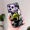 Anime Durarara Phone Case for iPhone 17 16 15 14 13 12 11 X XR XS Air Pro Max Plus Purple Colorful Silver Cover