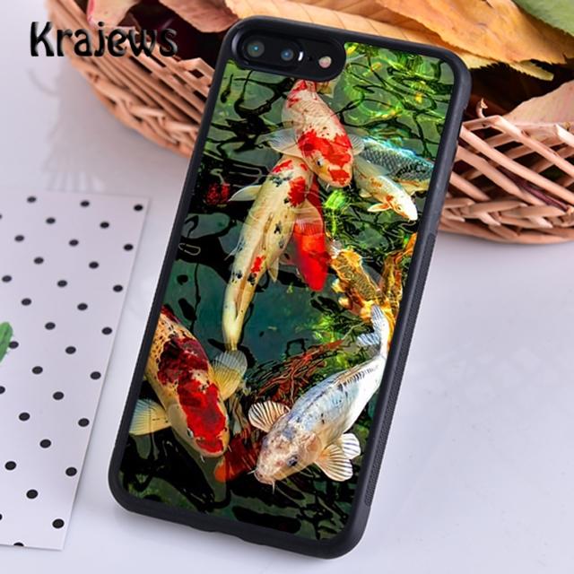 РЫБА КОИ ДЛЯ iPhone 17 Air 16 Чехол для телефона 15 14 plus 12 13 pro max coque Оболочка Fundas