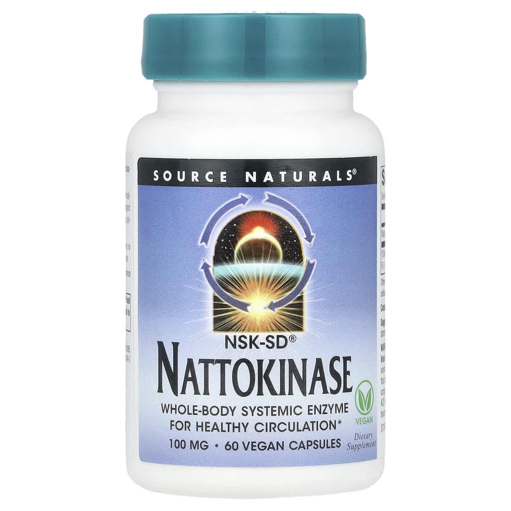 Nattokinase, 100Mg, 60 Veggie Caps