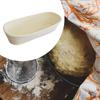 Bread Proofing Basket Bin 30x14x7cm, Rattan, Versatile Use, Large Oval Box Fruit Baskets
