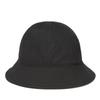 BUTDEEP Cotton Twill Round Bucket Hat - Black