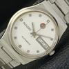 USED RADO AUTOMATIC 2879 SWISS MENS DAY&DATE WHITE COLOR DIAL WATCH A432189-2 R110-a432189
