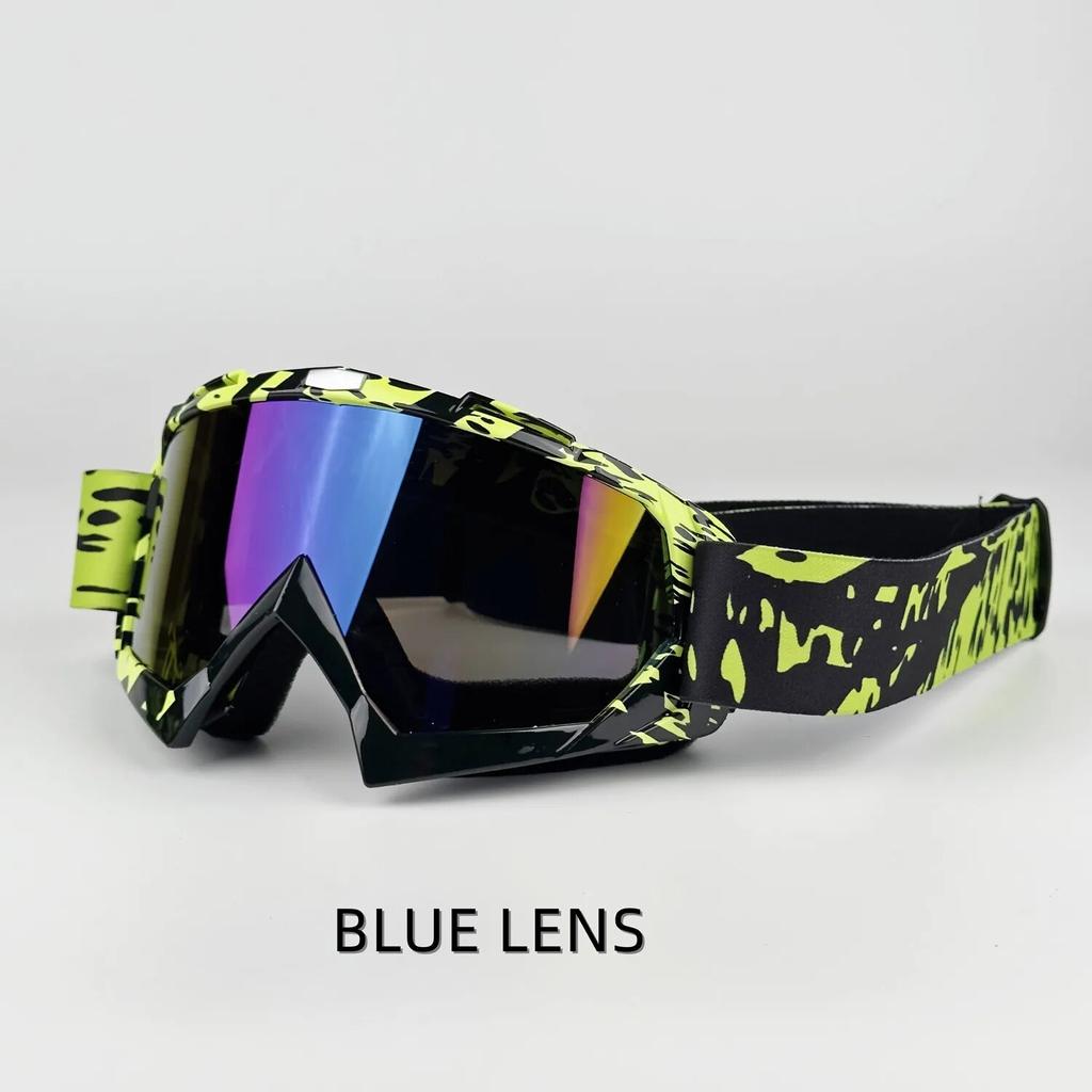 Мотоциклетные очки для мужчин, солнцезащитные очки для мотокросса, защитные защитные MX, очки для шлема ночного видения, винтажные очки для вождения