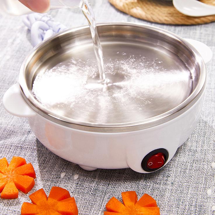 Электрическая яйцеварка, двойная многофункциональная яйцеварка, яйцеварка, кукурузное молоко, быстрая готовка завтрака, пароварка для яиц, кухонная техника