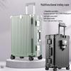 20-Inch High-Quality Multifunctional Carry-On Suitcase with Brake Wheels & Charging