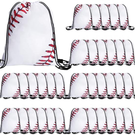 Маленькая сумка для софтбола на шнурке, вместительная водонепроницаемая износостойкая портативная сумка для бейсбола, рюкзак