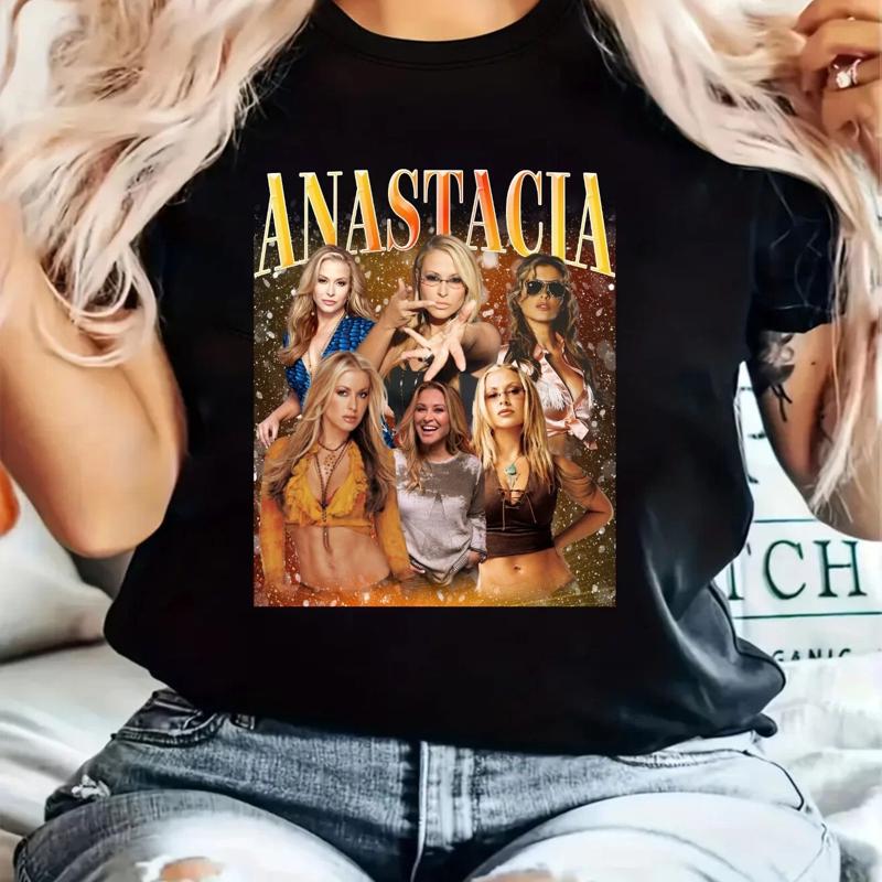 Anastacia Concert T Shirt Bootleg Fans Retro Unisex Gift Top