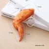 PVC Fried Chicken & Cola Keychain - Play Food Model Including Drumsticks, Wings, Nuggets