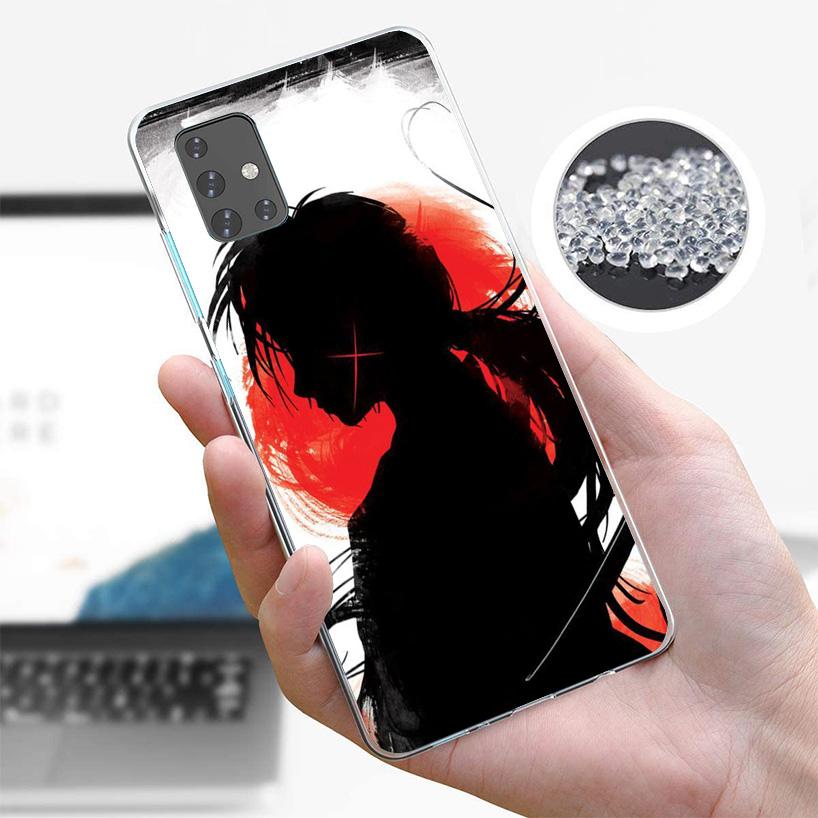 Rurouni Kenshin Anime Phone Case For Samsung Galaxy A52 A32 A22 A12 A51 A31 A50S A30S A20S A10S Note 20 Ultra 10 Plus S10 A72 A7