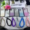 Luxury Plating Phone Case For Xiaomi 15T 15 14 13 Poco M7 F7 F4 F5 X7 X6 X5 Pro Ultra 4G 5G Anti Fall Airbag With lanyard