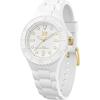 ICE WATCH Женские маленькие часы Ice Generation, силиконовый и резиновый корпус, водонепроницаемость 10 АТМ, популярный бренд, белое золото
