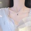 Moon Star Sweet Necklace Forest Fresh Collarbone Chain Female Temperament Simple and Versatile Style
