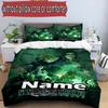 3pcs Duvet Cover Set (1*Duvet Cover + 2*Pillowcase, Without Core), Custom Name Final Fantasy Pattern Bedding Set, Home Bedroom Decor Gift