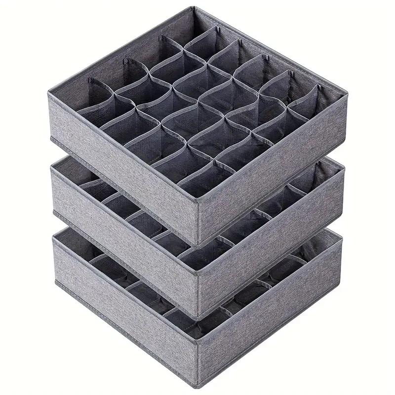 Underwear Organizer Large Capacity Multi-Grid Divider for Drawer Wardrobe Cabinet Bra Socks Underwear Home Organization